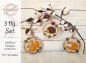 Preview: Waldtiere herbstliche Anhänger - ITH-Stickdatei